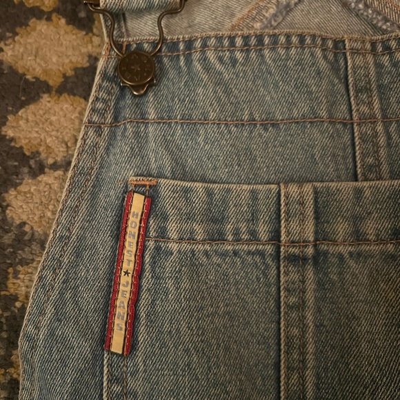 Vintage Denim Jean Overalls Abe - Picture 3 of 8